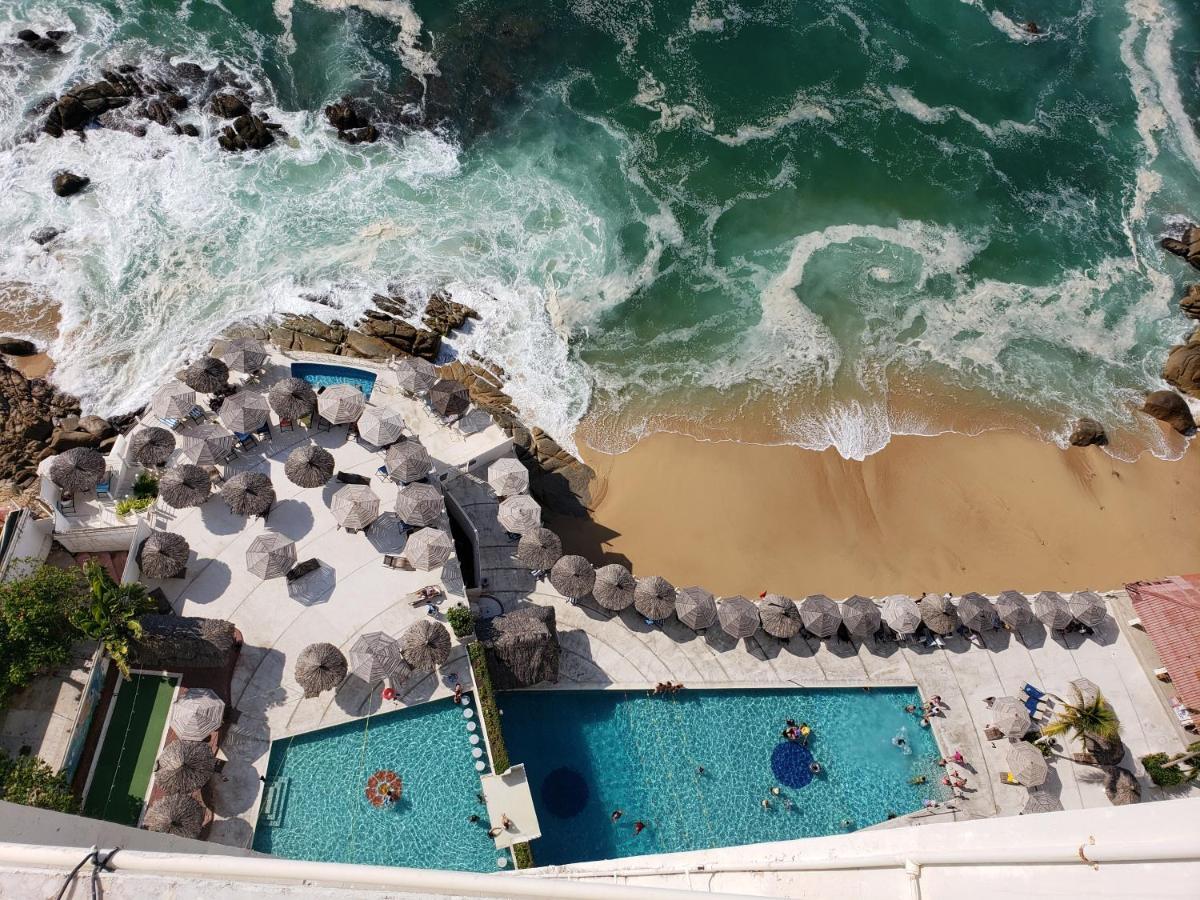 Hotel Torres Gemelas Vista Al Mar A Pie De Playa Acapulco Exterior photo